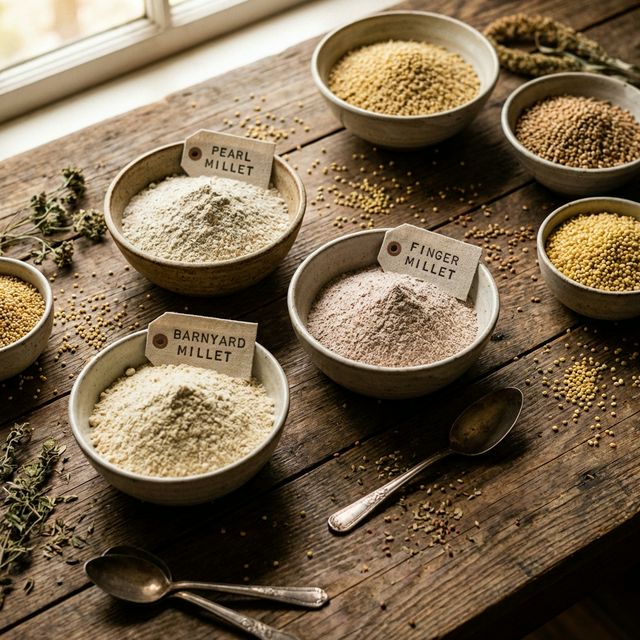 Small Millet Flours